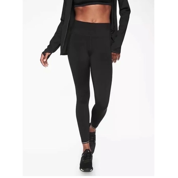 Athleta Pants - Athleta Run Free 7/8 Workout Tight Leggings Large